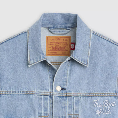 Levi’s ® U.S. Soccer 水洗淺色 Type II牛仔夾克外套