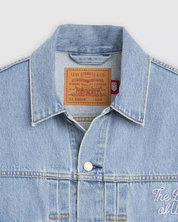levi's® u.s. soccer type ii jacket 006GH0000L- Medium Wash  – Levi's Hong Kong