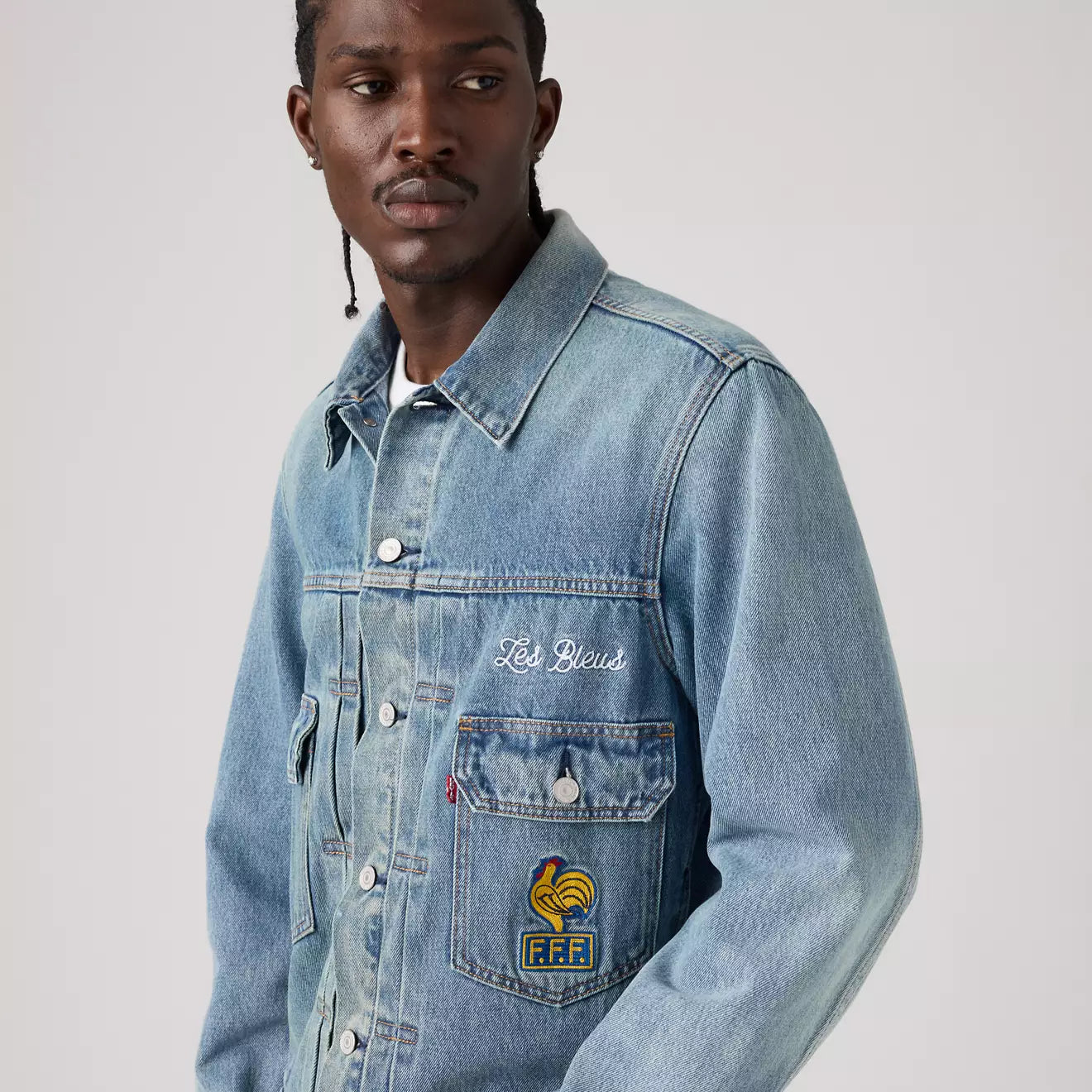 levi’s® france football type ii 牛仔外套   006GH0002S- Dark Indigo – Levi's 香港