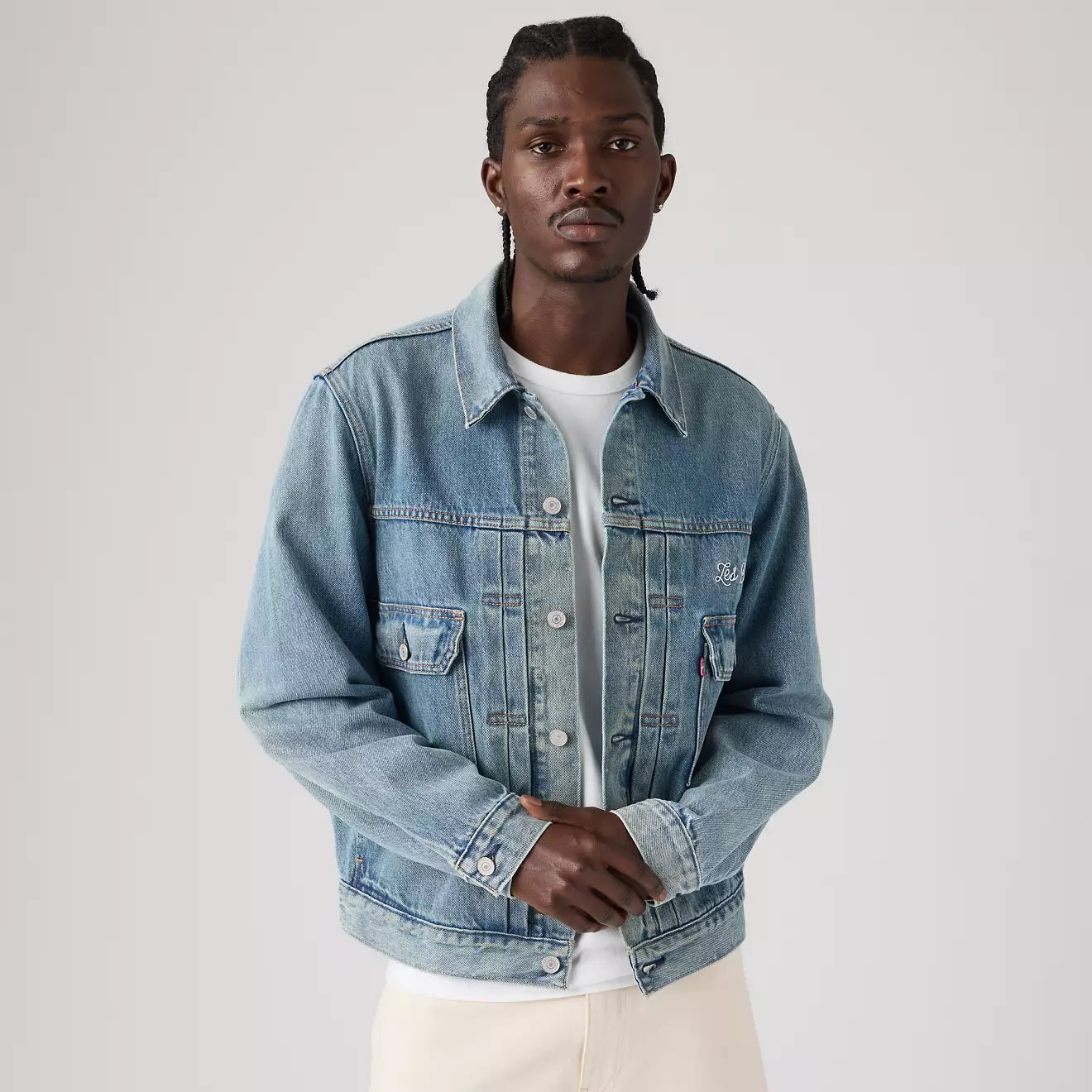 levi’s® france football type ii 牛仔外套   006GH0002S- Dark Indigo – Levi's 香港