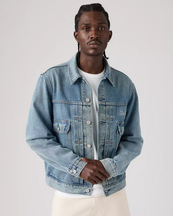levi’s® france football type ii 牛仔外套   006GH0002M- Dark Indigo  – Levi's 香港