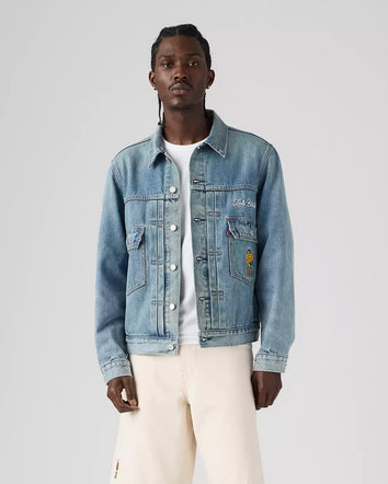 levi’s® france football type ii 牛仔外套   006GH0002M- Dark Indigo  – Levi's 香港