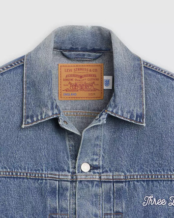 levi’s® england football type ii 牛仔外套 006GH0006L- Dark Wash  – Levi's 香港