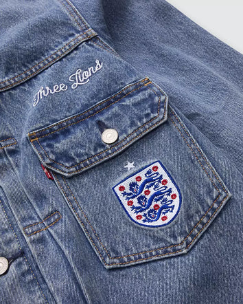 levi’s® england football type ii 牛仔外套 006GH0006L- Dark Wash  – Levi's 香港