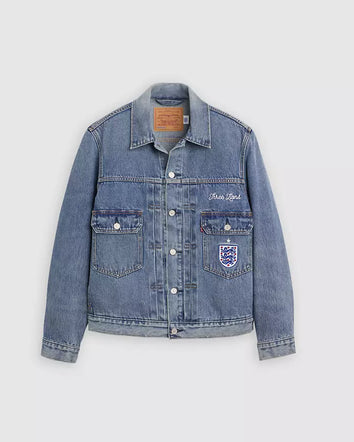 levi’s® england football type ii 牛仔外套 006GH0006M- Dark Wash  – Levi's 香港