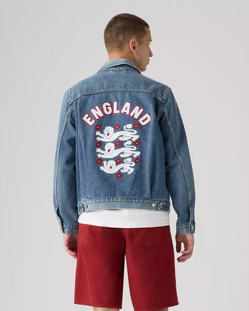 levi’s® england football type ii 牛仔外套 006GH0006L- Dark Wash  – Levi's 香港