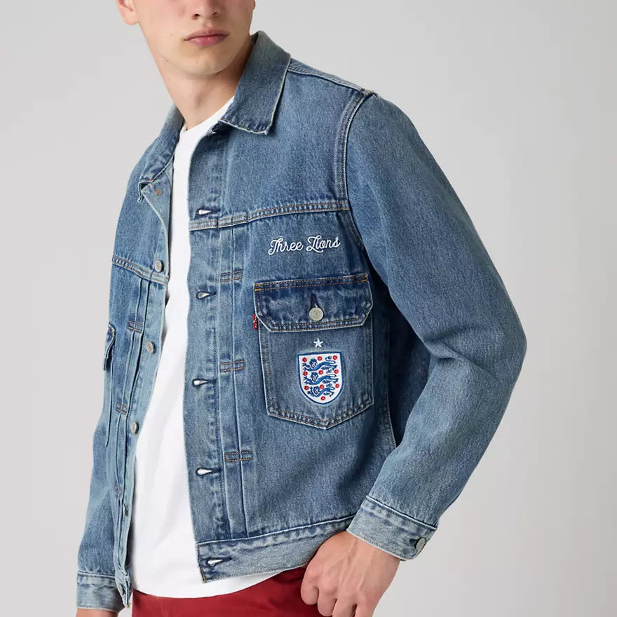 Levi’s® England Football Type II 牛仔外套