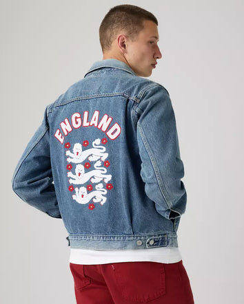 levi’s® england football type ii 牛仔外套 006GH0006L- Dark Wash  – Levi's 香港