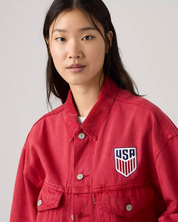 levi's® u.s. soccer type iii jacket 006GU0000L- Medium Wash  – Levi's Hong Kong