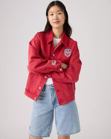 levi's® u.s. soccer type iii jacket 006GU0000L- Medium Wash  – Levi's Hong Kong