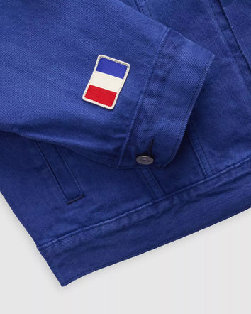 levi’s® france football type iii 牛仔外套   006GU0002S- Medium Indigo  – Levi's 香港