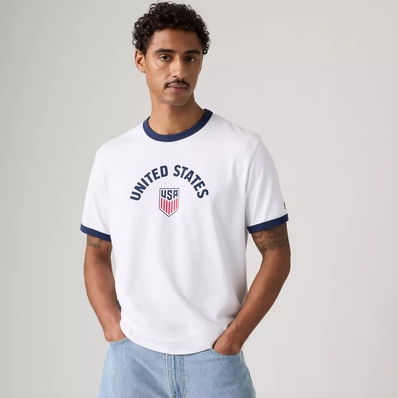Levi's® U.S. Soccer Retro Ringer Tee