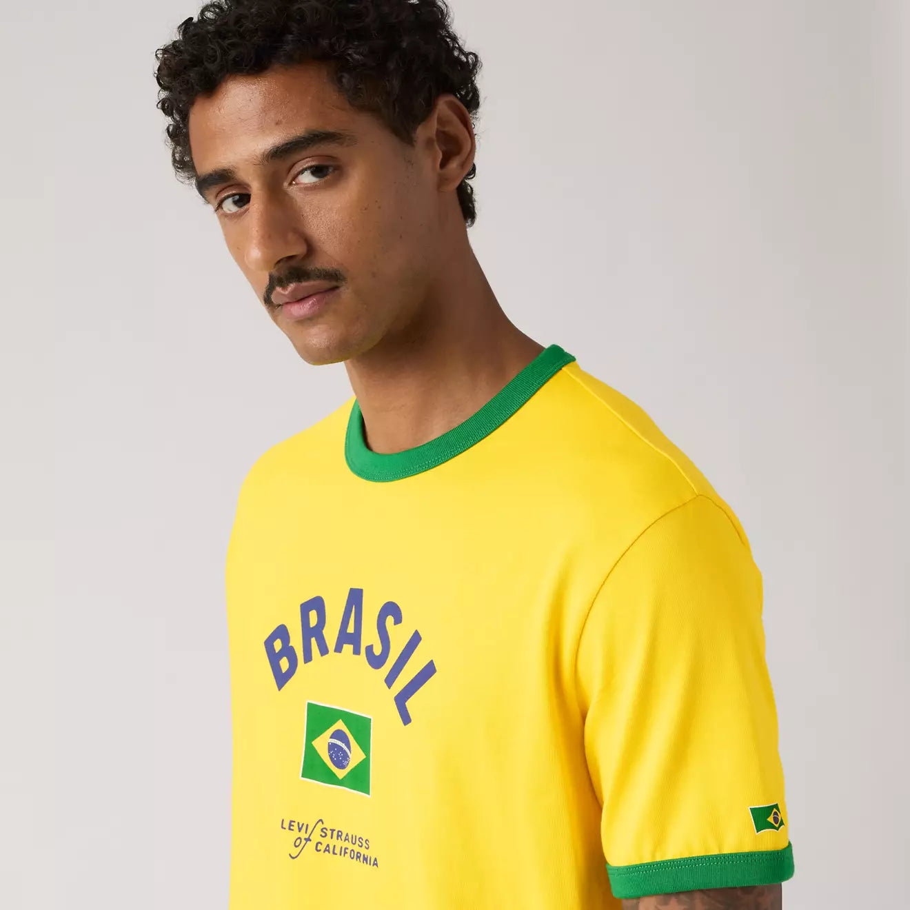 Levi's® 巴西 Ringer T恤 | 男裝