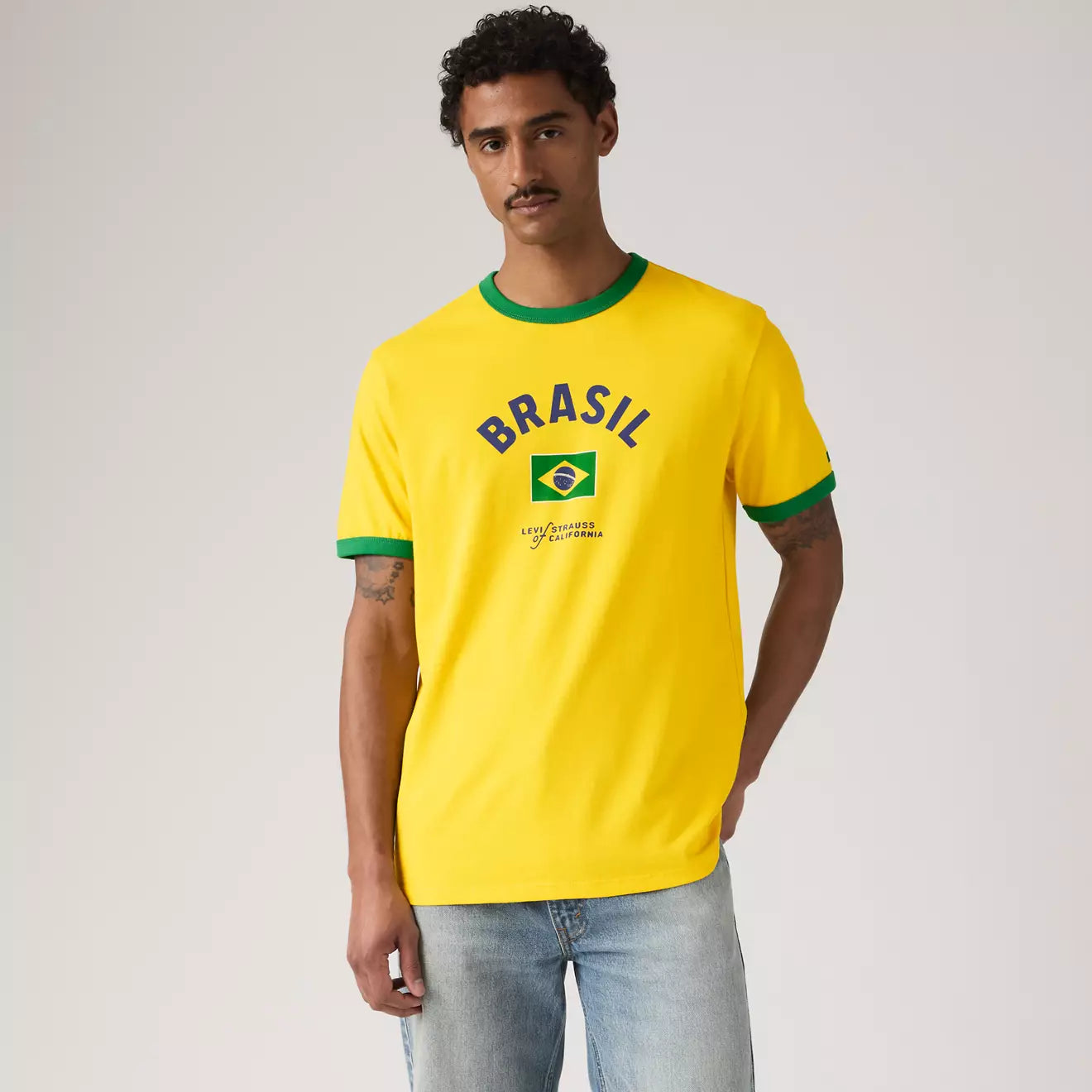 Levi's® 巴西 Ringer T恤 | 男裝