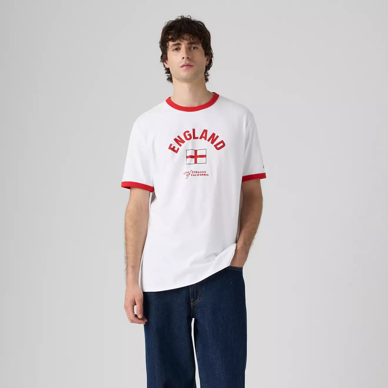 Levi's® 英格蘭 Ringer T恤 | 男裝