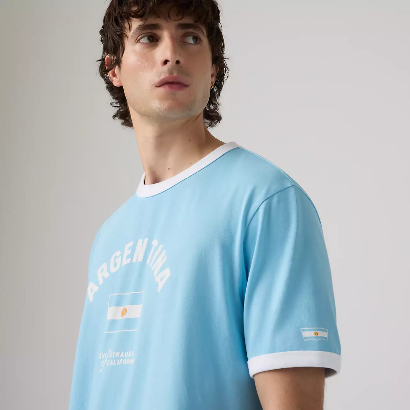 Levi's® 阿根廷 Ringer T恤 | 男裝