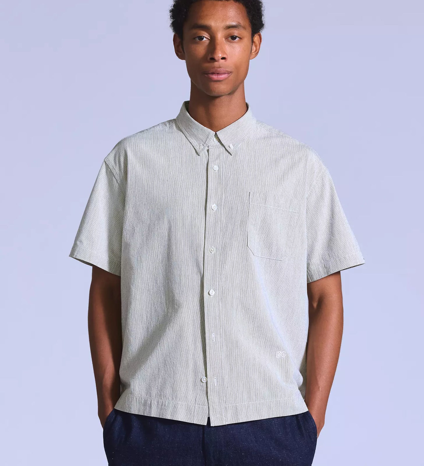levi's® blue tab™ boxy 短袖襯衫 | 男裝 006UU0000S- Multicolor – Levi's 香港