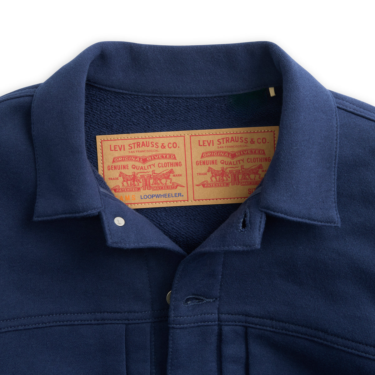 Levi's® x BEAMS x Loopwheeler Men's Super Wide Type I Jacket