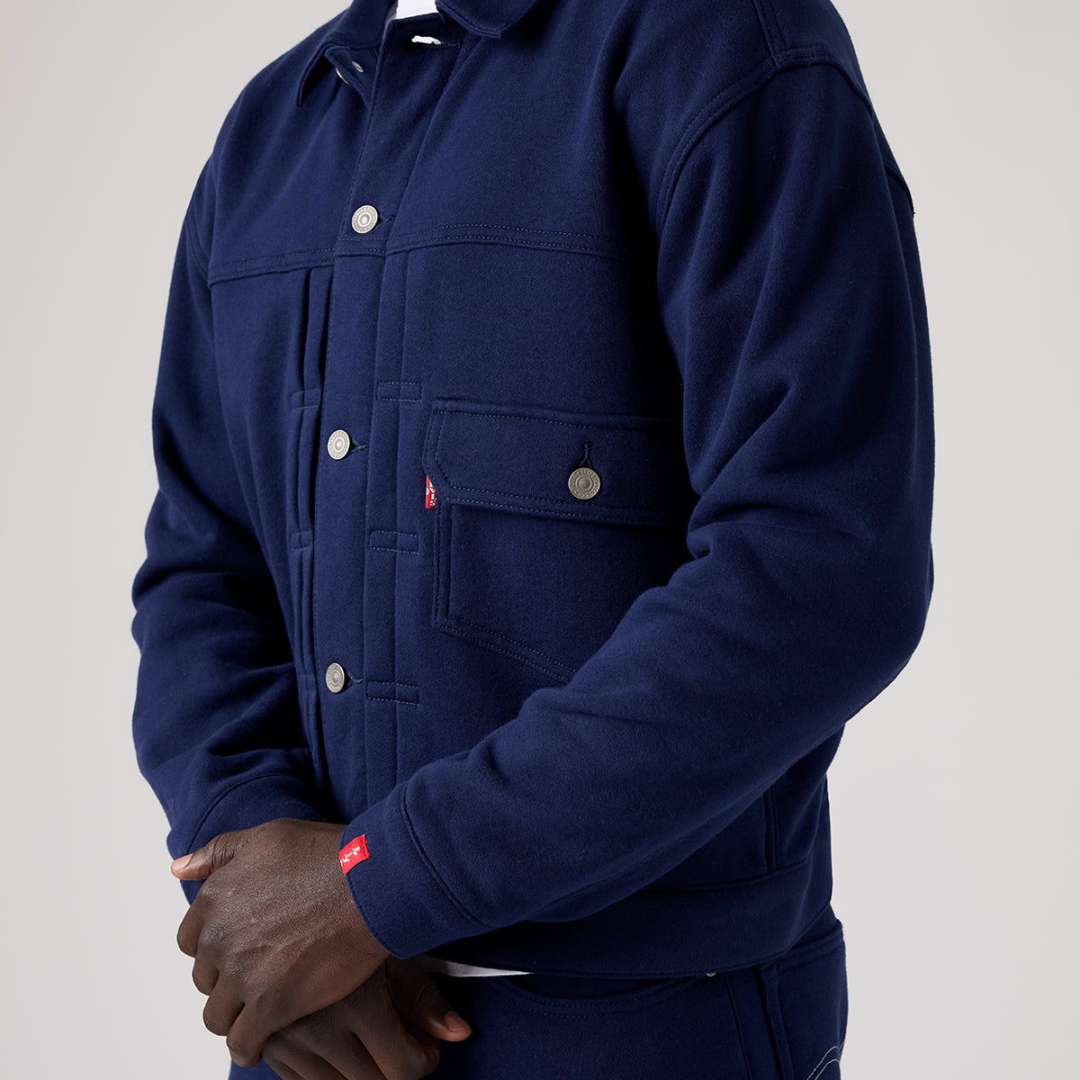 Levi's® x BEAMS x Loopwheeler Men's Super Wide Type I Jacket