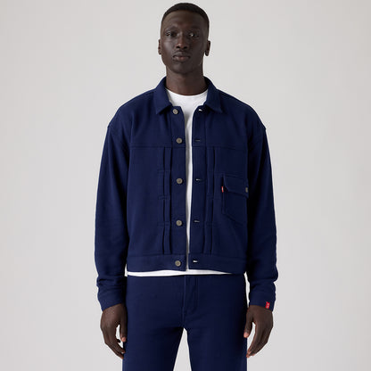 Levi's® x BEAMS x Loopwheeler Men's Super Wide Type I Jacket