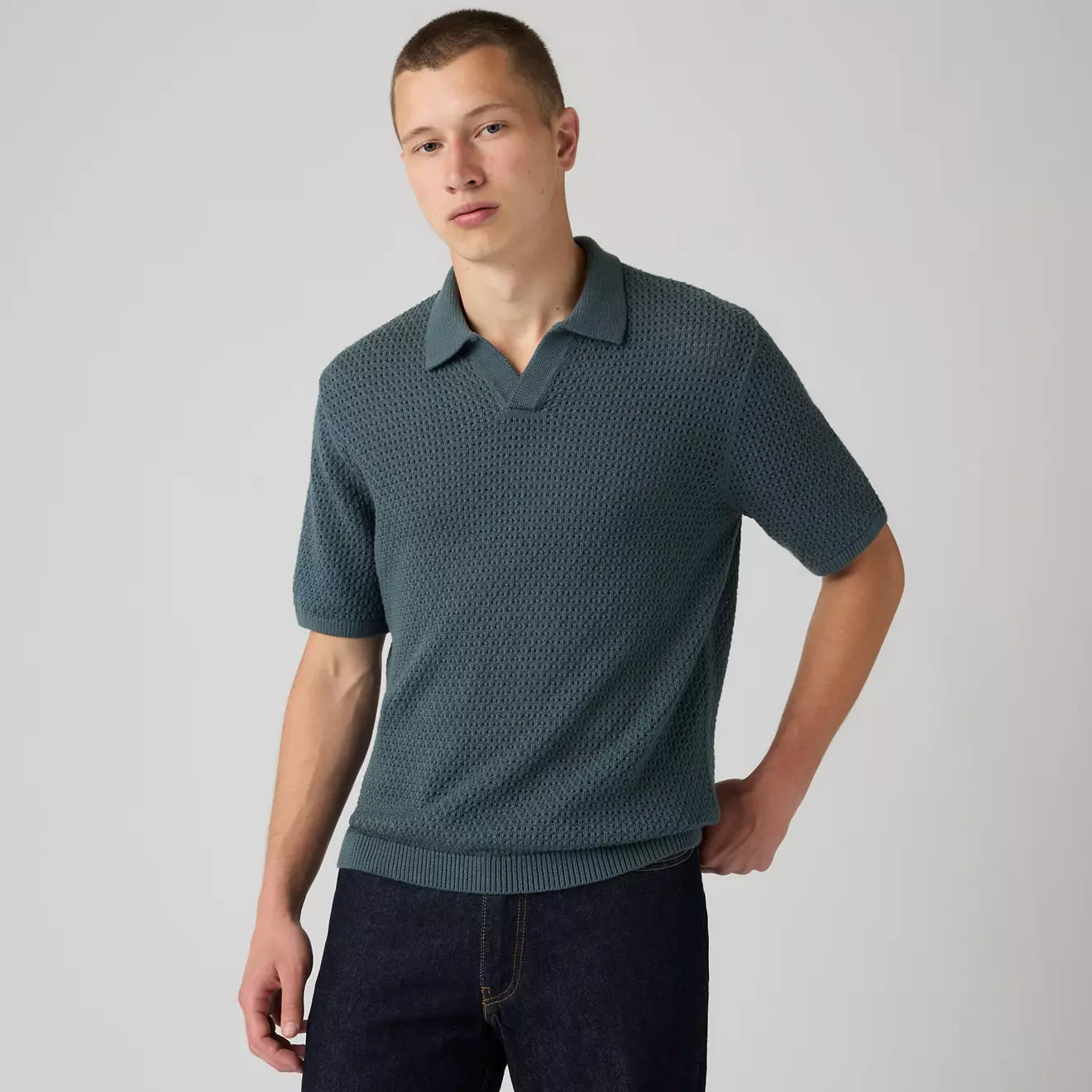 levi's® men's dillon open collar polo 007T80000S- Multicolor – Levi's Hong Kong