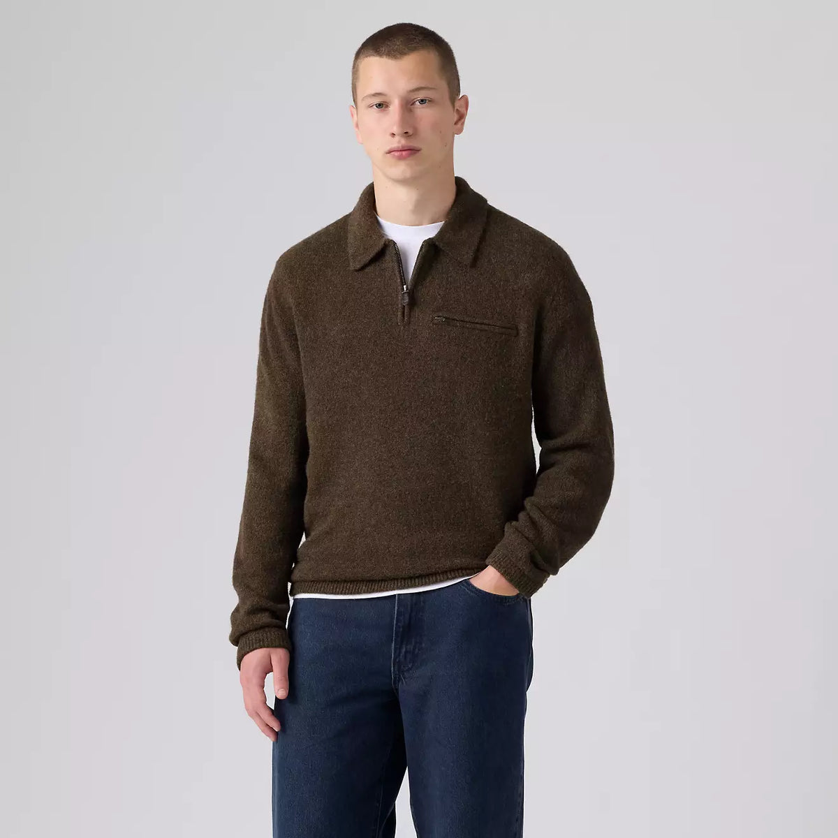 Levi's® Men's Boulder Quarter-Zip Sweater