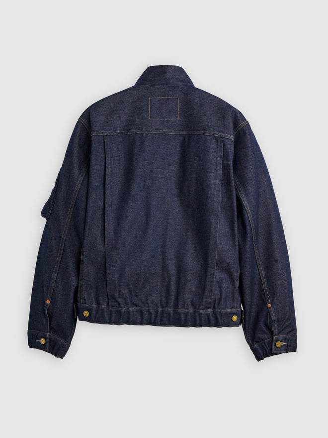 levi’s® x sacai men's blouson 外套 008BJ0001M- Dark Indigo  – Levi's 香港
