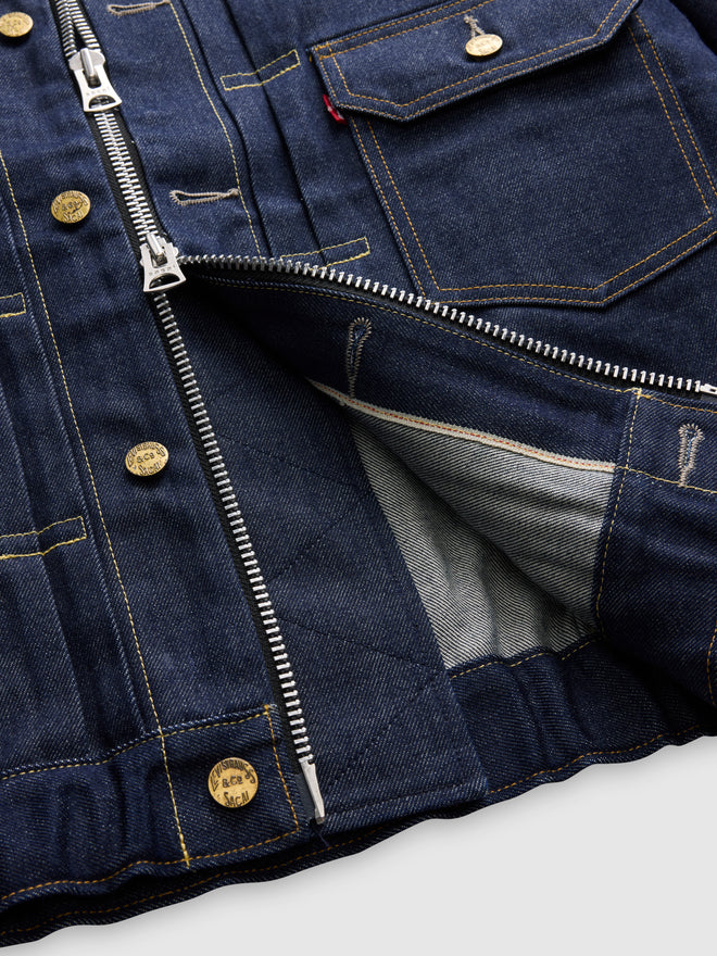 levi’s® x sacai men's blouson 外套 008BJ0001M- Dark Indigo  – Levi's 香港