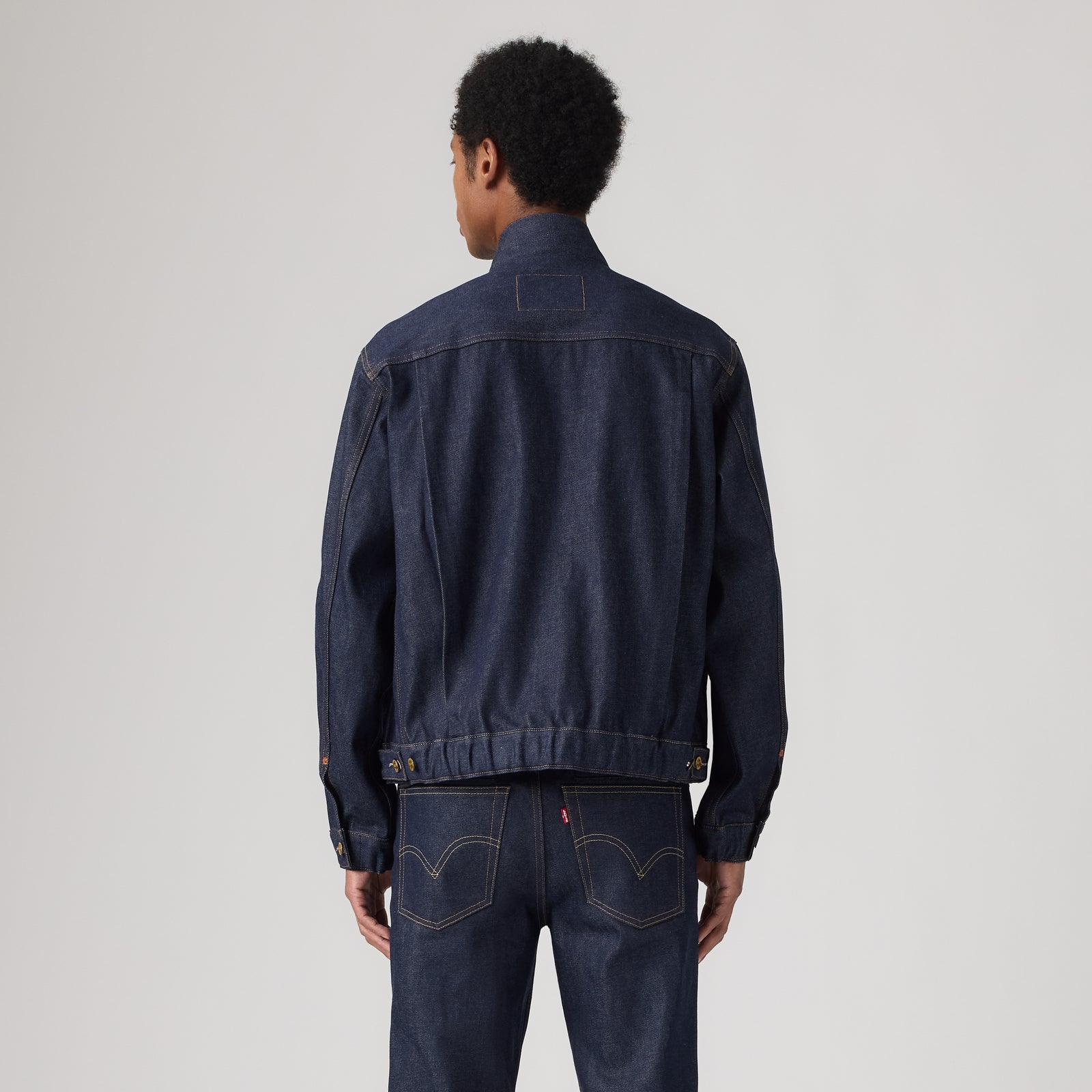 levi’s® x sacai men's blouson jacket 008BJ0001S- Dark Indigo – Levi's Hong Kong