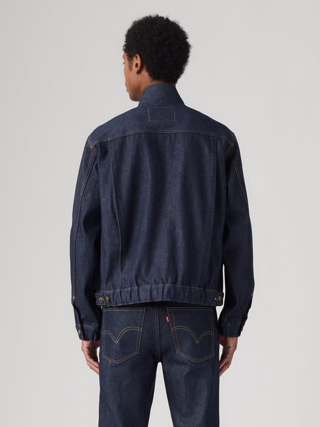 levi’s® x sacai men's blouson 外套 008BJ0001M- Dark Indigo  – Levi's 香港