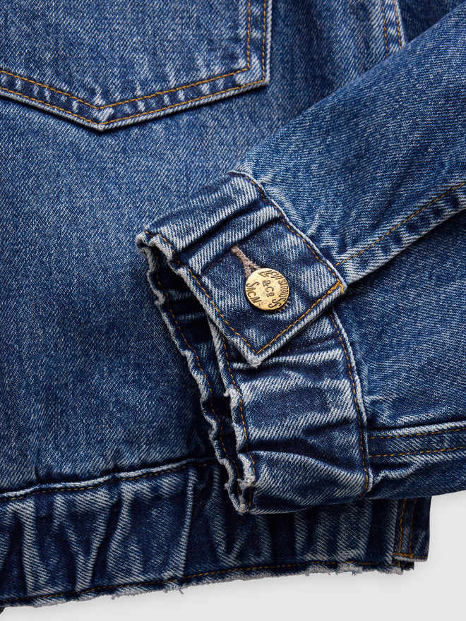 levi’s® x sacai men's blouson 外套 008BJ0002M- Medium Indigo  – Levi's 香港