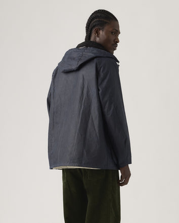 levi's® x barbour oversized bedale waxed jacket 008GL0005L- Navy  – Levi's Hong Kong