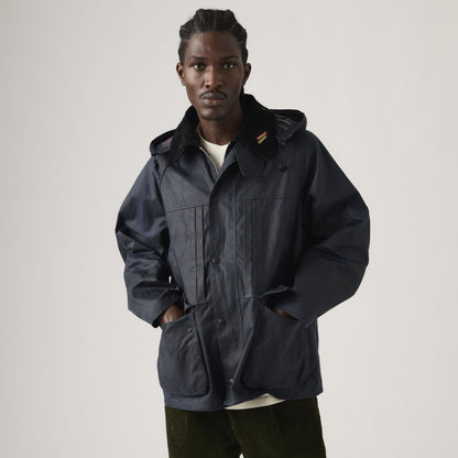 Levi's® x Barbour Oversized Bedale Waxed Jacket