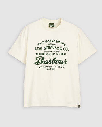 levi's® x barbour graphic t-shirt 008GR0005S- White  – Levi's Hong Kong