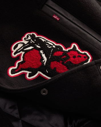 levi's® x jordan pinnacle varsity jacket 008M40000S- Black  – Levi's Hong Kong