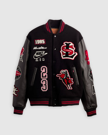 levi's® x jordan pinnacle varsity jacket 008M40000S- Black  – Levi's Hong Kong