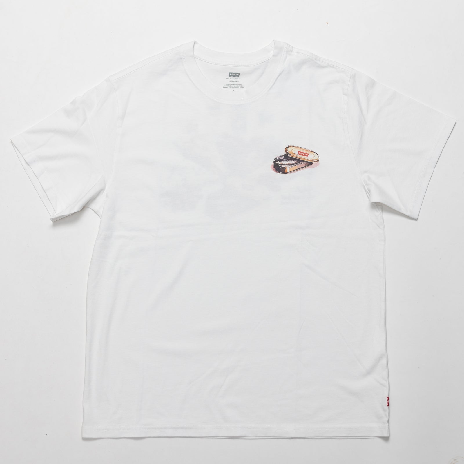 levi's® men's relaxed short-sleeve graphic t-shirt 161432386S- White – Levi's Hong Kong