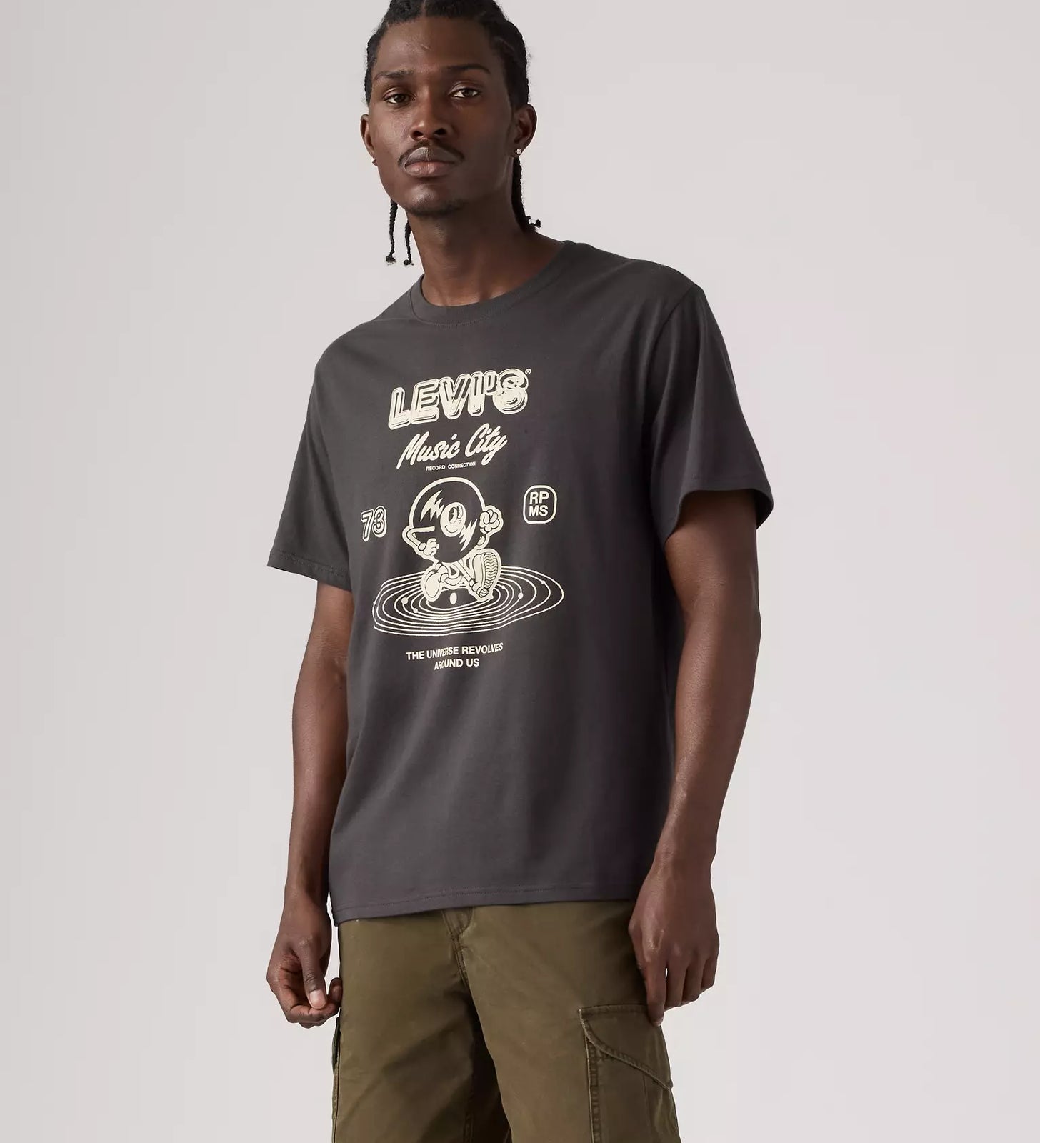 levi's® relaxed 寬鬆短袖圖案 t恤 | 男裝 161432615XS- Multicolor – Levi's 香港