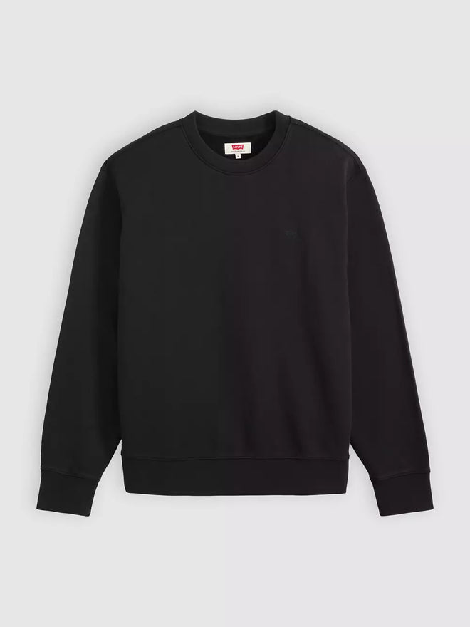 levi's® men's original housemark crewneck sweatshirt 359090080S- Mineral Black - Black  – Levi's Hong Kong