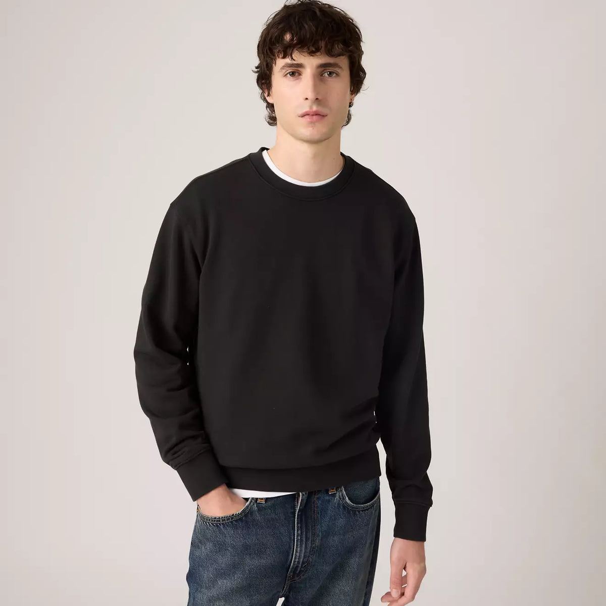 Levi's® Original Housemark 圓領衛衣 | 男裝
