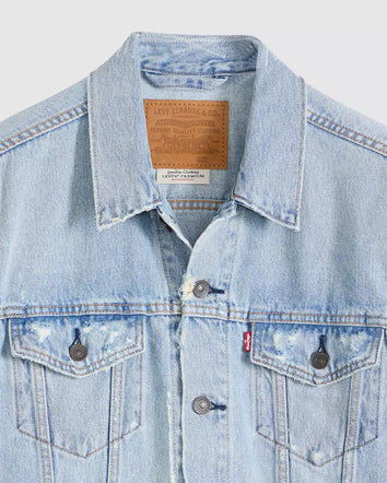 levi's® trucker 卡車司機外套 | 男裝   723340789S- Medium Indigo  – Levi's 香港
