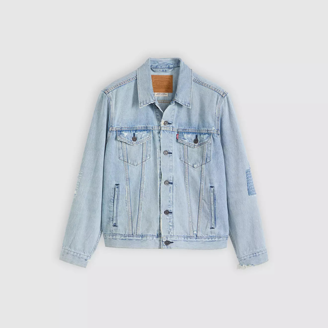 levi's® trucker 卡車司機外套 | 男裝   723340789S- Medium Indigo – Levi's 香港