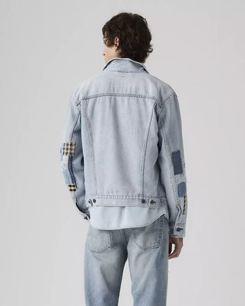 levi's® trucker 卡車司機外套 | 男裝   723340789S- Medium Indigo  – Levi's 香港