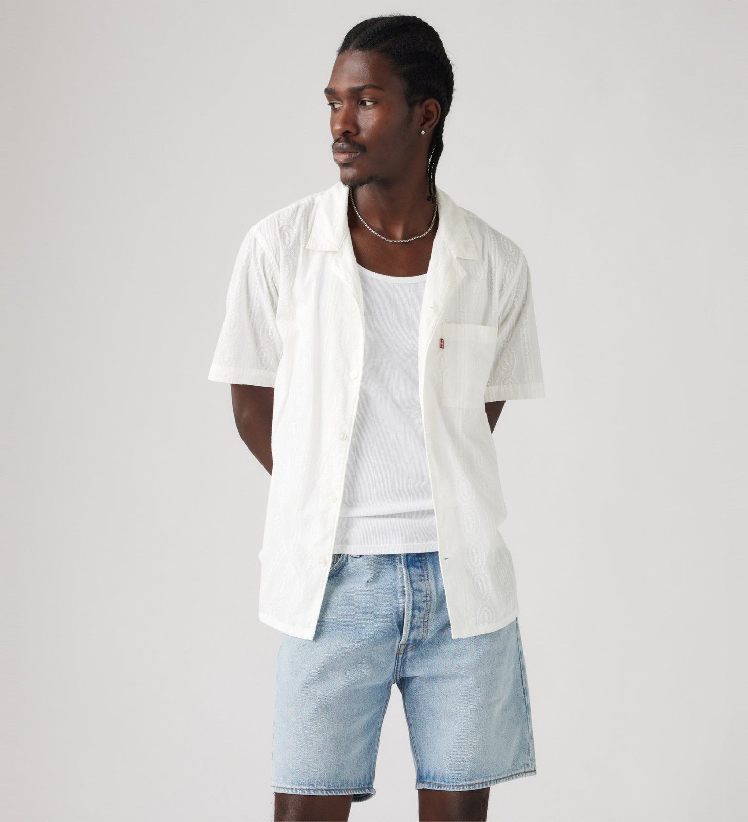 levi's® 圖案襯衫 |男裝 726250118S- Whites – Levi's 香港