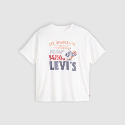 Levi's® 印花復古版型T-Shirt | 男裝 - Black | Levi's HK