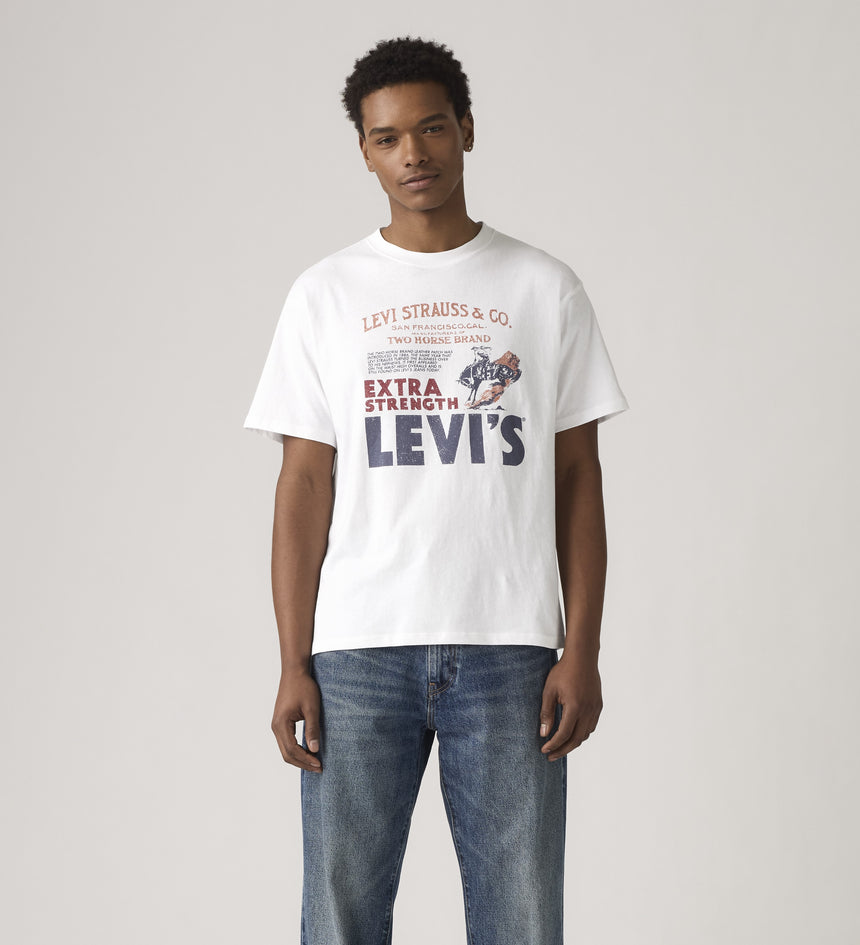 levi's® 印花復古版型t-shirt | 男裝 - black | levi's hk 873730225XS- Black – Levi's 香港