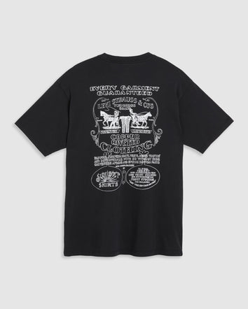 levi's® 印花復古版型t-shirt | 男裝 - black | levi's hk 873730260XS- Black  – Levi's 香港