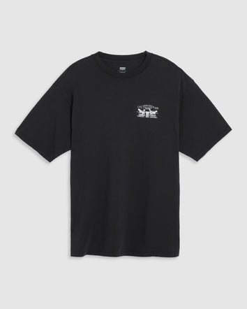 levi's® 印花復古版型t-shirt | 男裝 - black | levi's hk 873730260XS- Black  – Levi's 香港