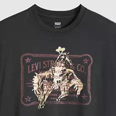 levi's® men's graphic 復古版型圖案 t 恤 | 男裝   873730401XS- Black – Levi's 香港