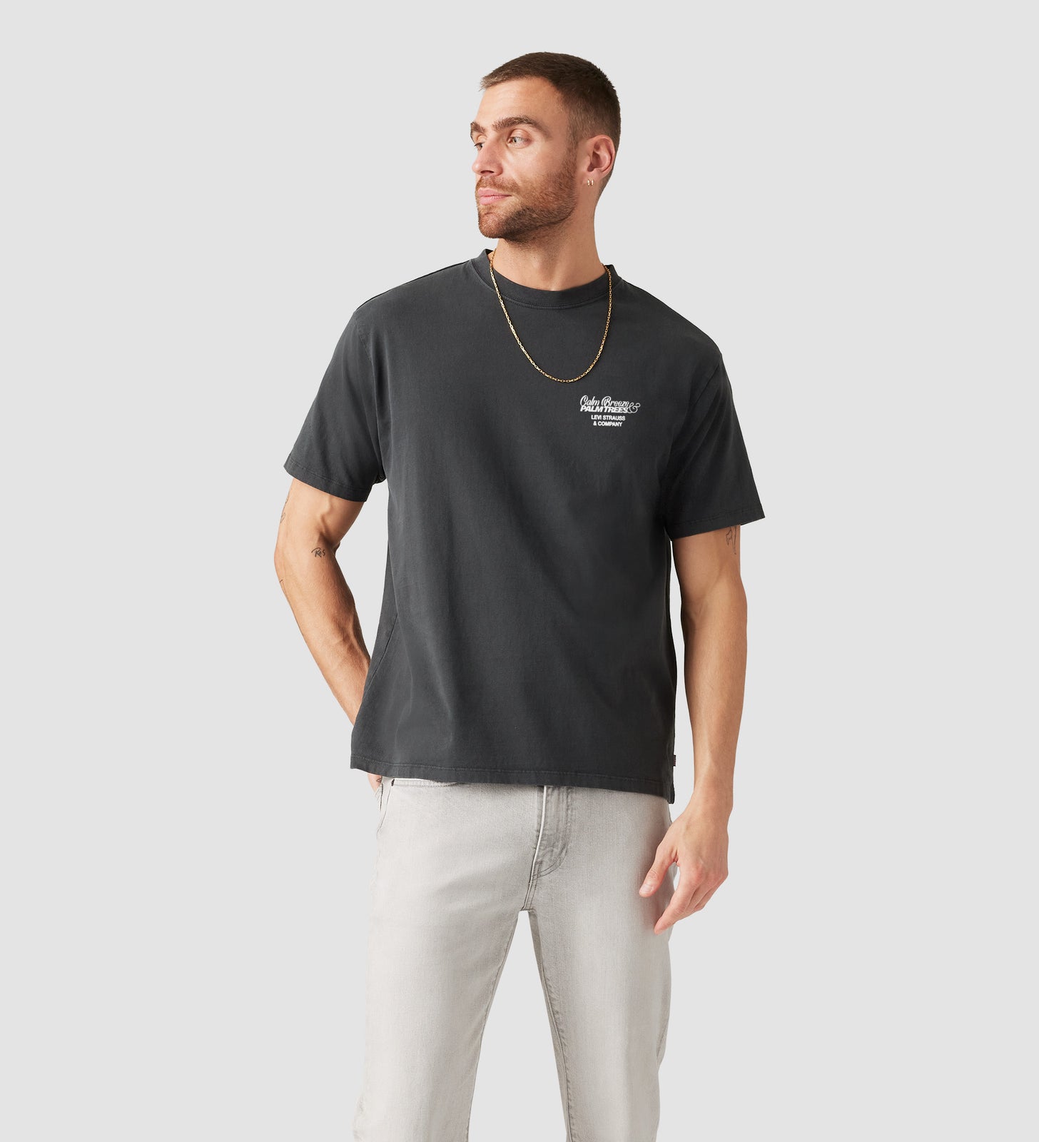 levi's® graphic vintage fit 復古版型圖案 t 恤 | 男裝   873730524S- Multicolor – Levi's 香港